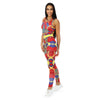 Adapt African Print Leggings Red