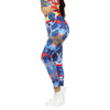 Adapt African Print Leggings Blue