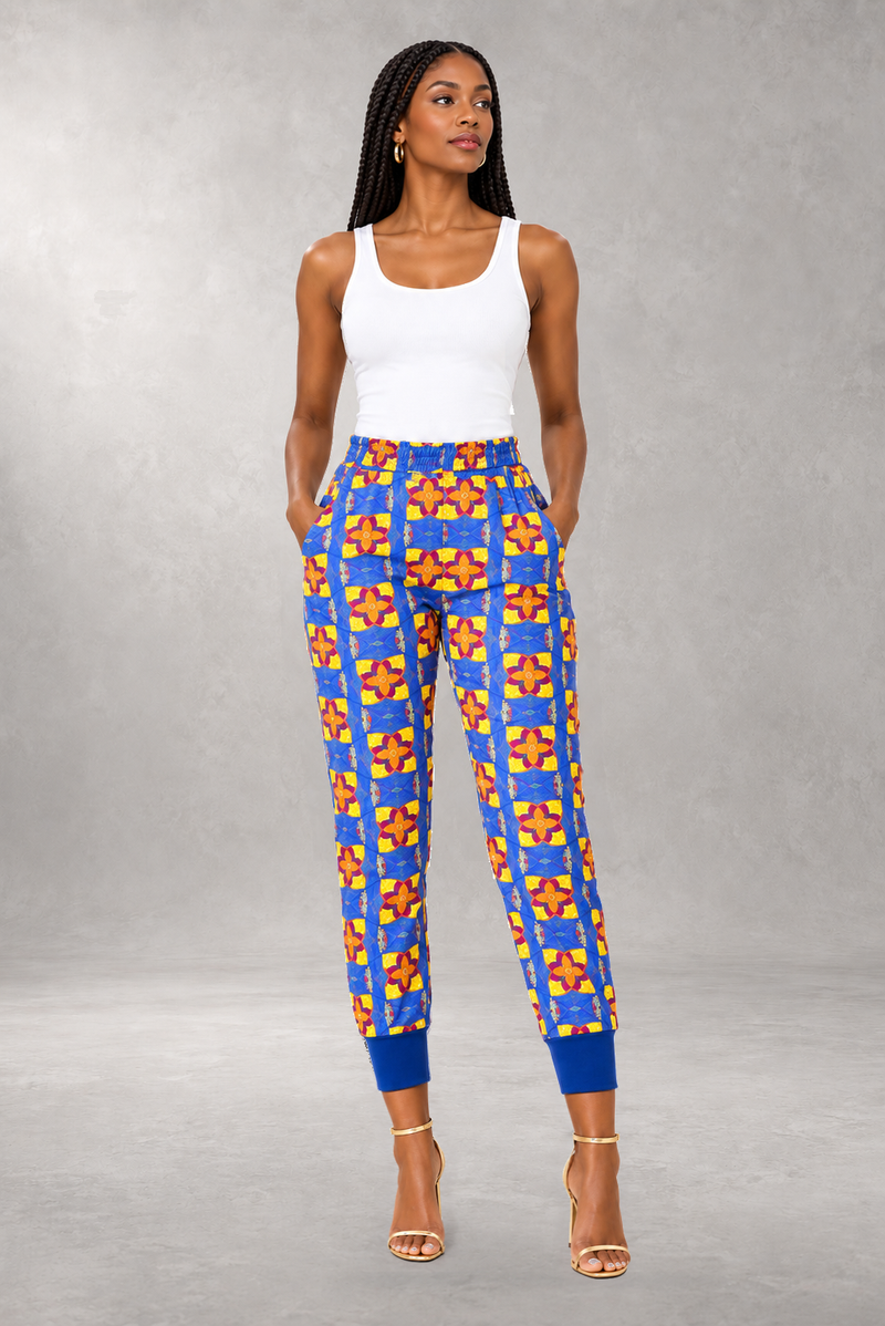 Ohema Print Pants — Multi — ALLEON Fashion