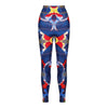 Adapt African Print Leggings Blue