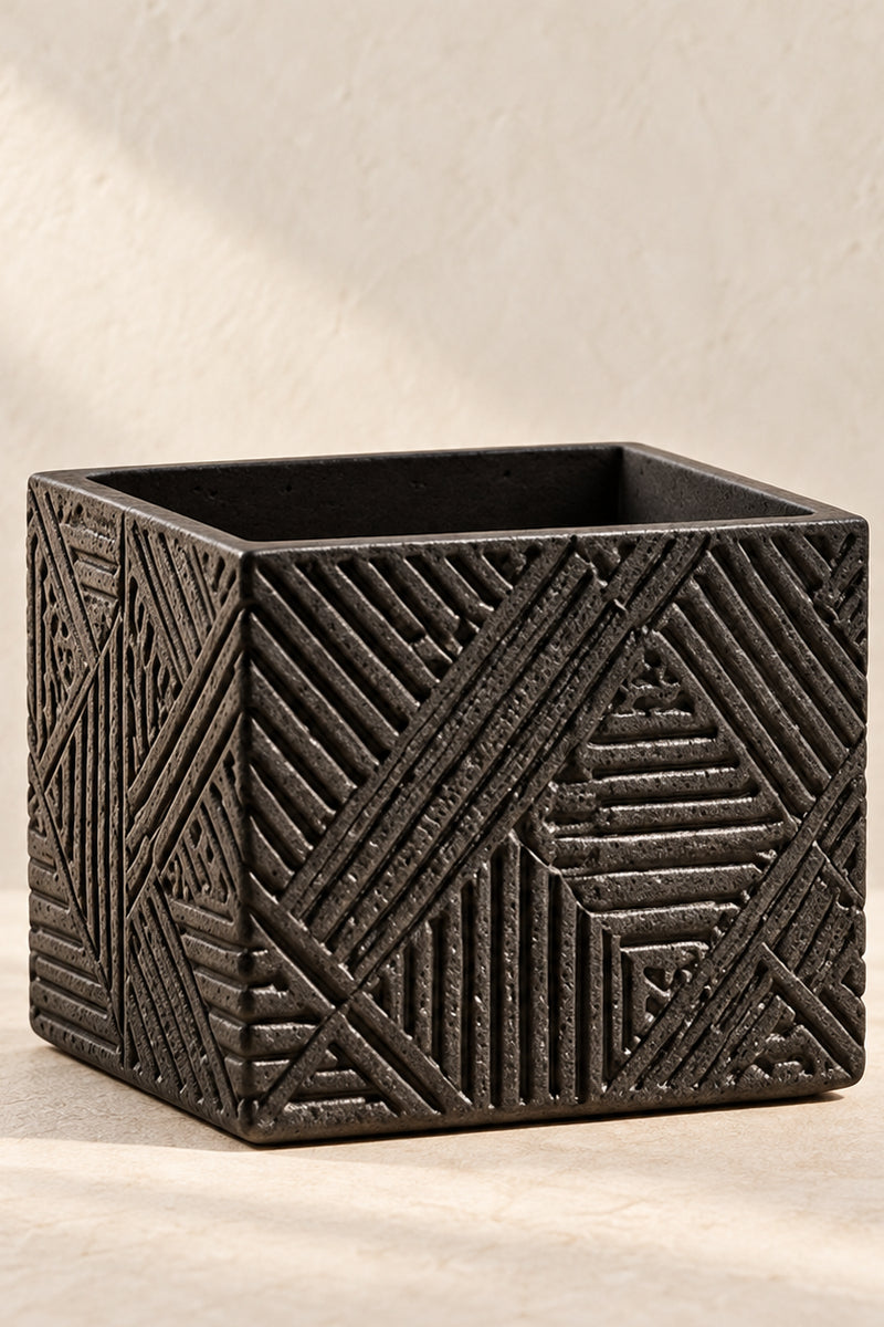 Kasai Weave Square Organizer – close-up detail