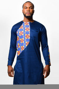 Zolu African Men Long Shirt - ALLEON